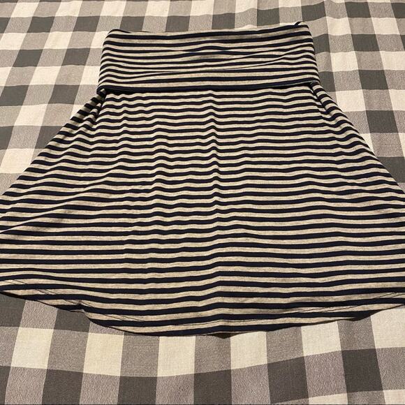 Mossimo Casual Striped Pull On Skater Skirt Size XS - Picture 7 of 7